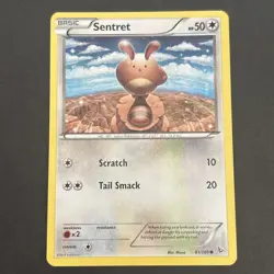 Sentret 81/106 XY: Flashfire Regular Pokemon TCG 2014 - Image 1