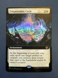 MTG Teleportation Circle (Extended Art) - (AFR) NM Foil - Image 1