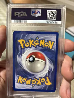 PSA 9 MINT 1999 Pokemon Base Set Unlimited Machoke #34/102 Uncommon Card - Image 2