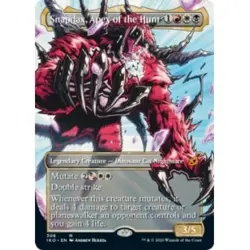 Snapdax, Apex Of The Hunt (showcase) M/NM Magic: The Gathering MTG Ikoria - Image 1