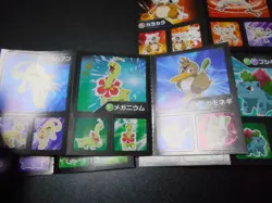 Pokemon Card Coris Promo Non Holo Sticker x4 Gyarados Tyranitar Ditto etc #3947 - Image 2