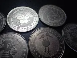 Pokemon Card Meiji Promo Battle Coin x7 Butterfree Vileplume etc #6250 - Image 4