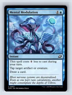 4X Mental Modulation #67 Regular Common Instant MTG 25 Edge of Eternities 4X - Image 1