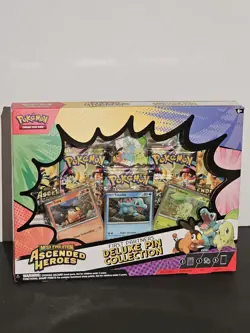 Pokemon TCG First Partner Deluxe Pin Collection Mega Evolutions Ascended Heroes - Image 1