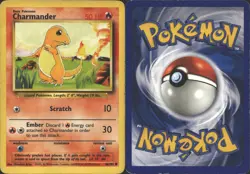 CHARMANDER 46/102 COMMON BASE SET UNLIMITED POKEMON MP - Image 1