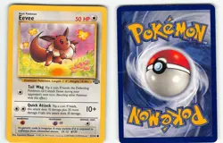 EEVEE 51/64 COMMON JUNGLE POKEMON UNLIMITED MP - Image 1