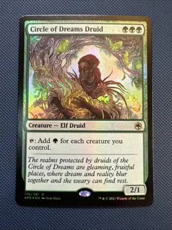 MTG Circle of Dreams Druid - Adventures in the Forgotten Realms (AFR) NM Foil - Image 1