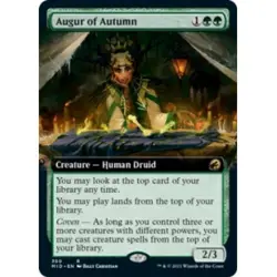 Augur Of Autumn (extended Art) M/NM Magic MTG Innistrad: Midnight Hunt - Image 1