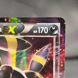 Pokemon Umbreon EX Ultra Rare Holo 55/124 Fates Collide 2016 LP-NM - Image 3
