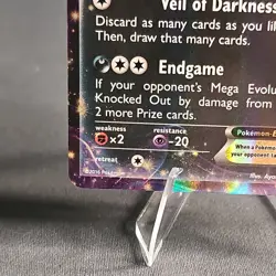 Pokemon Umbreon EX Ultra Rare Holo 55/124 Fates Collide 2016 LP-NM - Image 5