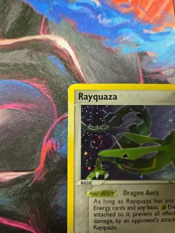 Rayquaza FART SWIRL 022/107 Pokemon Deck Exclusives Holo MP - Image 3