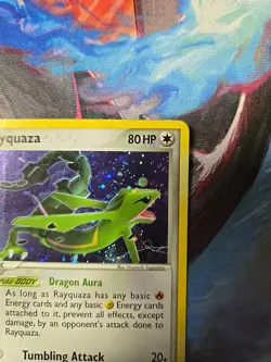Rayquaza FART SWIRL 022/107 Pokemon Deck Exclusives Holo MP - Image 4