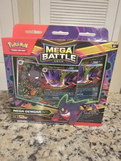 Pokemon TCG Mega Battle Deck Mega Gengar Ex w/ Haunter Promo NEW & SEALED - Image 2