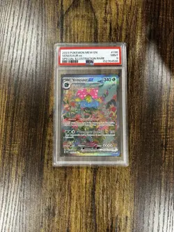 Pokemon TCG Venusaur EX 198/165 Scarlet & Violet 151 Sir PSA 9 - Image 1