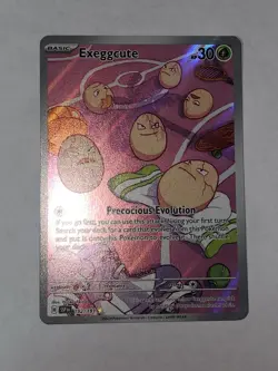 Pokemon Pokemon TCG Exeggcute 192/191 Sv08 Surging Sparks Illustration Rare Holo - Image 2