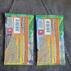 Pokemon TCG A PAIR OF sealed booster packs XY ROARING SKIES SEALED BOOSTER PACKS - Image 2