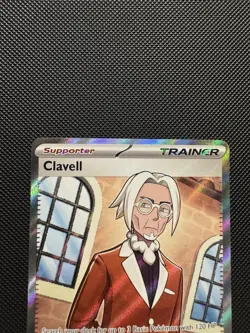 Pokemon TCG Clavell 249/193 Sv02: Paldea Evolved Ultra Rare Near Mint - Image 3