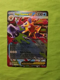 Pokemon TCG Mega Starmie EX - Perfect Order Double Rare Holo 21/88 NM - Image 1