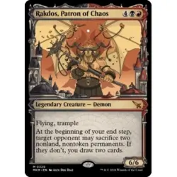 RAKDOS, PATRON OF CHAOS (SHOWCASE)(320) Murders At Karlov Manor MKM Magic MTG - Image 1