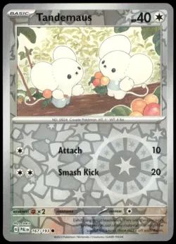 Tandemaus 167/193 SV02: Paldea Evolved Common Reverse Holofoil NM Pokemon TCG - Image 1