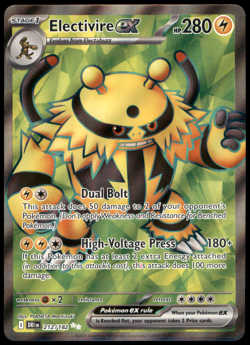 Electivire ex 212/182 SV10: Destined Rivals Ultra Rare Holo NM Pokemon TCG - Image 1
