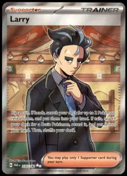 Larry 235/182 SV04: Paradox Rift Ultra Rare Holofoil NM Pokemon TCG - Image 1