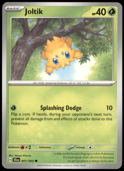 Joltik 001/064 SV: Shrouded Fable Common NM Pokemon TCG - Image 1