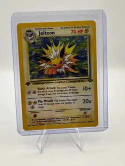 Pokemon 1999 Jolteon First Edition 4/64 Holo - Image 1