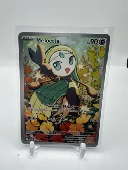 Pokemon TCG Meloetta Illustration Rare 026 Promo Mega Battle Deck Phantasmal NM - Image 1