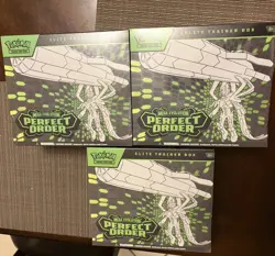 Pokemon TCG: Mega Evolution - Perfect Order Elite Trainer Box Brand New - Image 3