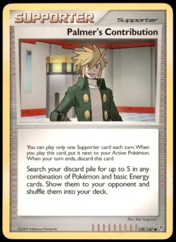 Palmer's Contribution 139 Supreme Victors Uncommon Normal MP Pokemon TCG - Image 1