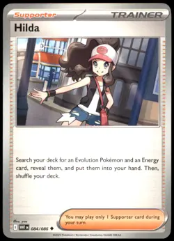 Hilda 084/086 SV: White Flare Uncommon Normal NM Pokemon TCG - Image 1