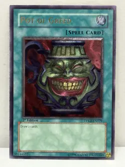 Pot of Greed (UTR) DPKB-EN029 Duelist Pack: Kaiba-1st Edition Ultimate #1 - Image 1