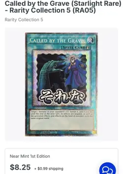 Called By The Grave Starlight Rare Stamped | Yu-Gi-Oh | Rarity Collection V - Image 3