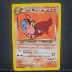 Pokemon TCG Neo Destiny WOTC - Dark Magcargo 18/105 Rare LP - Image 1