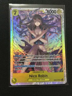 Nico Robin EB03-055 Extra Booster: One Piece Heroines Edition Foil SR - Image 1