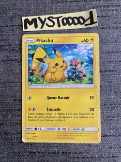 Carte Pokemon Pikachu 29/30 Trainer Kit Raichu Francais OCCASION - Image 1