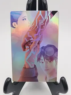 McDonald's Kpop Demon Hunter Card Rumi & Jinu Hands Holo Ultra Rare “Rujinu” - Image 1