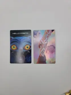 McDonald's Kpop Demon Hunter Card Rumi & Jinu Hands Holo Ultra Rare “Rujinu” - Image 2