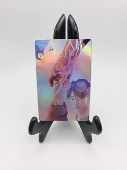 McDonald's Kpop Demon Hunter Card Rumi & Jinu Hands Holo Ultra Rare “Rujinu” - Image 4