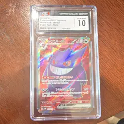 Pokemon Gengar ex Super Rare CGC 10 Sv5k Wild Force 088/071 Holo Japanese 2024 - Image 1