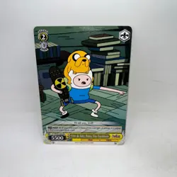Finn & Jake: Rainy Day Daydream AT/WX02-A06 PR Adventure Time Weiss Schwarz LP - Image 1