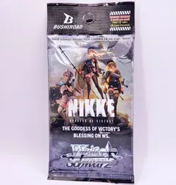 Nikke Goddess of Victory Weiss Schwarz English Sealed Booster Pack - Image 1