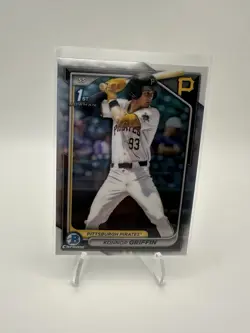 2024 Bowman Draft Chrome Konnor Griffin Chrome Refractor 1st #BDC-22 - Image 1