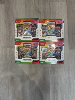 Pokemon TCG: First Partner Illustration Collection Series 1 x4 (New & Sealed) - Image 1