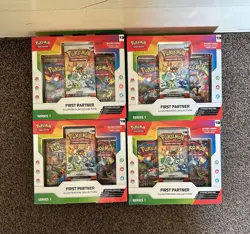 Pokemon TCG: First Partner Illustration Collection Series 1 x4 (New & Sealed) - Image 1