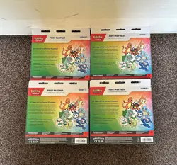 Pokemon TCG: First Partner Illustration Collection Series 1 x4 (New & Sealed) - Image 2
