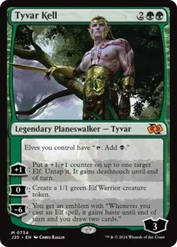 ~ Tyvar Kell ~ NM ~ Foundations Jumpstart ~ MTG ~ - Image 1
