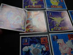Pokemon Card Amada Promo Non Holo Sticker x23 Mewtwo Gyarados Dragonite etc#6384 - Image 3