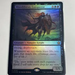 Bloodthirsty Conqueror FOIL Foundations NM Mythic Rare CARD (513808) ABUGames - Image 1